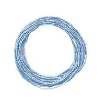 FIO PAPEL DECORATIVO AZUL CLARO 10M-UNID - 16192