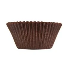 FORM DE PAPEL CUPCAKE REG MARROM C/45 REGINA - 16959
