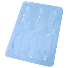 FORMA PL ESPECIAL P/OVO FATIAS C/3 PLASTICO BWB REF 3617 - 19280
