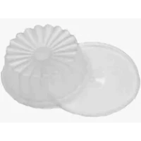 FORMA PUDIM C/ TPA PLASTIL 150ML C/10 BLUESTAR PEQUENA MARGARIDA - 19364