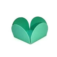 FORMINHA PAPEL 4PETALAS VERDE BEBE C/50 EMPORIO BOX - 17057