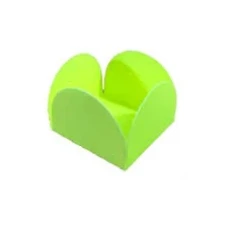 FORMINHA PAPEL 4PETALAS VERDE NEON C/50 EMPORIO BOX - 17756