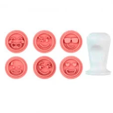 KIT CARIMBOS EMOCOES ROSA BEBE C/7 - 16856