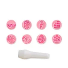 KIT CARIMBOS PASCOA ROSA BEBE C/9 - 15020
