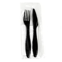 KIT GARFO E FACA MASTER PRETO C/10 - 16466