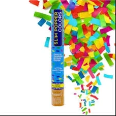 LANCA CONFETES 28CM POPPER COLORS POPPER 8830 - 17320