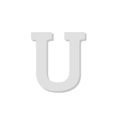LETRA U PROVENÇAL PIFFER - 3766 