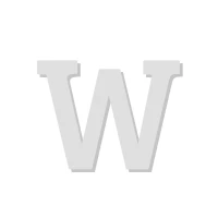 LETRA W PROVENÇAL PIFFER - 3768