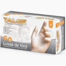 LUVAS VINIL PEQUENA TALGE COM PO C/100 - 16318