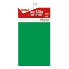 PAPEL DE SEDA VERDE BAN 49X69 CROMUS C/3 - 16189