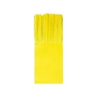 PAPEL SEDA P/BALAS 01 FRANJA AMAREL C/40 - 18018