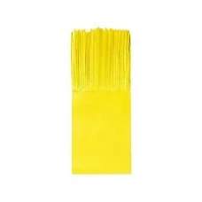 PAPEL SEDA P/BALAS 01 FRANJA AMAREL C/40 - 18018