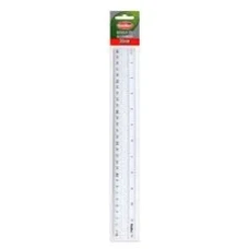 REGUA ESCOLAR ALUMINIO 30CM GOLLER - 15635