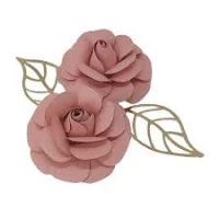 ROSA ROCOCO ROSE TOPOMANINA C/4 TOPOMANIA REF RRCC022 - 17654