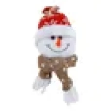 ROSTO BONECO NEVE NATAL 13CM TRIC ALPINO NOETRENTINA CARINHA - 18752
