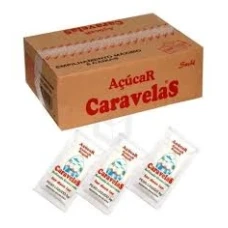 SACHE ACUCAR CARAVELAS 400X5G -CX - 16009