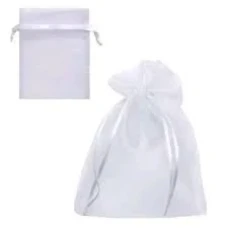 SACO ORGANZA 08X10CM BR LISA UNIK C/10 - 17598