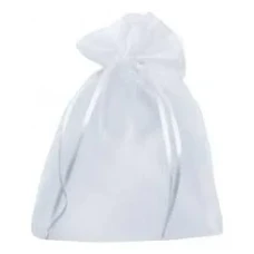 SACO ORGANZA 11X15CM BR LISA UNIK C/10 - 16653
