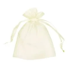 SACO ORGANZA 14X20CM BR LISA UNIK C/10 - 16652