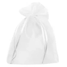 SACO ORGANZA 17X30CM BR LISA UNIK C/10 - 17597