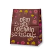 SACO PAPEL SOS OBA SEU DOCE CHEGOU G C25 VINCO 31,5X31X18CM - 19152