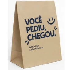 SACO PAPEL SOS VC PEDIU CHEGOU PP C/50 VINCO 25X18X12CM - 19010