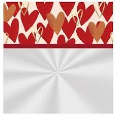 SACO PL PP P/ CESTA 45X59CM SEASON LOVE CROMUS SEASON LOVE BARRADO - 15517