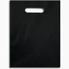 SACOLA ALCA VAZADA 20X30 PRETO C/1-KG - 17457