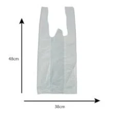 SACOLA BRANCA MIL 38X48 ECON BOA C/1000 - 16805