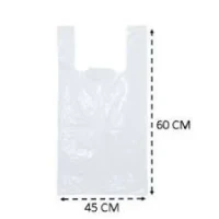 SACOLA BRANCA MIL 45X60 BRASIL BOA C1000 - 16807