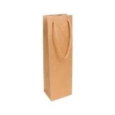 SACOLA PAPEL PARA BEBIDA KRAFT UNI C0463 IDEIA 11X8X36CM - 18591