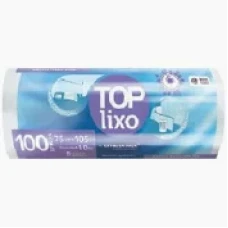 SACOS PARA LIXO 100L BRANCO EXTRUSA C/15 - 9255