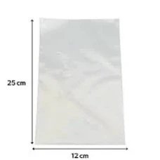 SACOS PL 12X25 A CRISTAL KILINHO C/1KG 14363