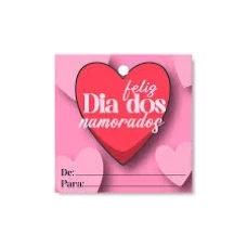 TAG DECORATIVO NAMORADO COLAB STICKR REF 2229 - 18069
