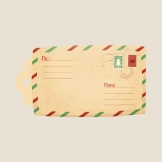TAG DECORATIVO NATALINO C/10 STICKR REF2477 - 18991