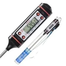 TERMOMETRO ESPETO 24,5CM INOX DONA LELLA - 18045