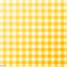 TOALHA PLAST XADREZ 80X80 AMARELO UNID - 18094