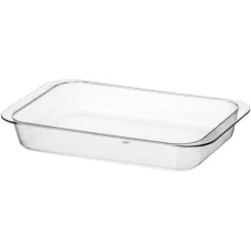 TRAVESSA RETANGULAR CRISTAL 18X27X6CM TRES TRIANGULOS REF3T00453 - 17589