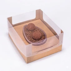 CAIXA 8,5X16X12 ENCANTO ESSENCIAL C4589 IDEIA OVO COLHER 2 EM 1 KRAFT 150/250G - 15060