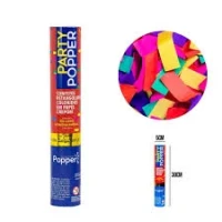 LANCA CONFETES 30CM COLORIDO FESTA UNIDA - 15888