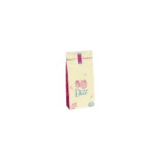 SACO PAPEL SOS PLUMA PP DOCE ROSA  C/50 DELIVERY 12X6,5X22CM BOCA 19CM PA10940 - 18579