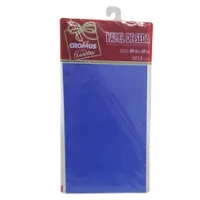 PAPEL DE SEDA AZUL ROY 49X69 CROMUS C/3 REF 235012 AZUL ROYAL - 15657