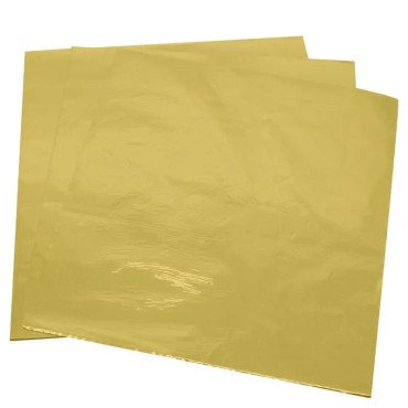 FOLHA LAMINADA OURO CROMUS COM 50 -9411 
