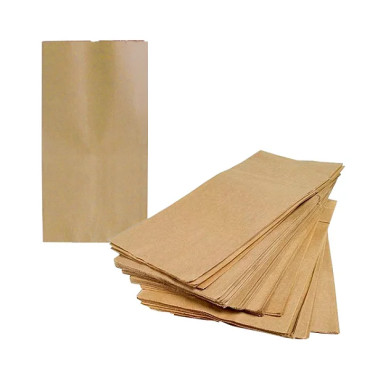0221 - SACO PAPEL MIX 1/4KG MARROM COM 500