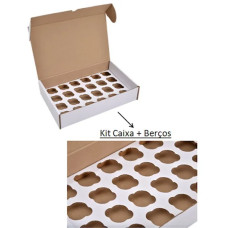  CAIXA MINI CUPCAKE 24 FUROS NIAGARA -8438