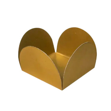 FORMINHA MINI 4 PÉTALAS OURO FUNFESTAS COM 50  - 8820