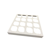 3106 - BERÇO DE PAPEL MINI CUPCAKE COM 16 FUROS QUALYPEL