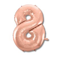 BALÃO METALIZADO 8 26 ROSE GOLD - 6365 
