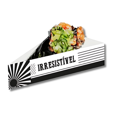  CAIXA BERÇO BRANCA PARA TEMAKI COM 50 - 6821