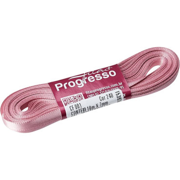 FITA DE CETIM CF001 N1 7X10CM ROSE -9212 